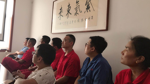 瑞普特員工認真學習