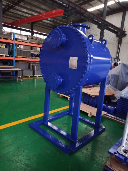 輕烴導熱油板殼式換熱器